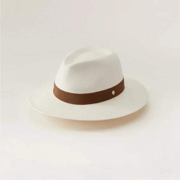 NWOT Classic Helen Kaminski Vitoria Panama Hat Chalk / Gum-blossom, Sydney AUS - Picture 6 of 7